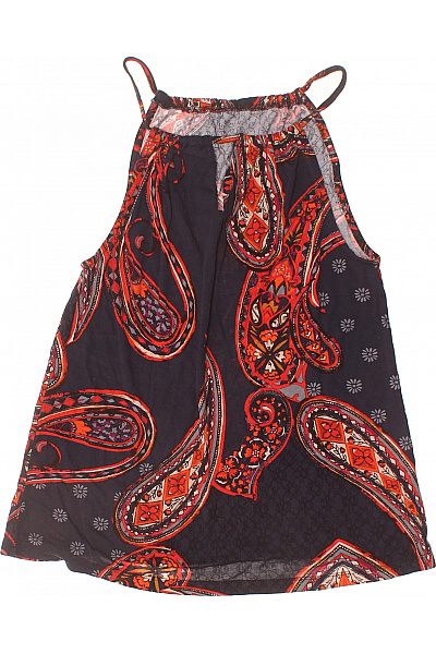dámské tričko bez rukávů s potiskem paisley Vel. S | Unimoda | obrázek 3