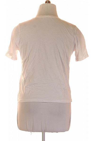 ONLY Dámské tričko s krátkým rukávem bílé basic Vel. XL | ONLY | obrázek 3