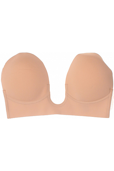 Magic Body Fashion Dámská Podprsenka Hladká Samolepicí S Hlubokým Výstřihem Vel. E