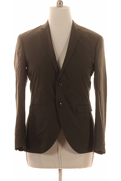 JACK & JONES Pánské sako elegantní hnědé business vypasované Velikost 52 | JACK & JONES | obrázek 2
