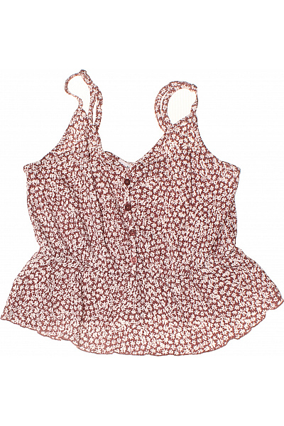 dámské tílko květinový vzor bez rukávů Vel. 38 | Unimoda | obrázek 2