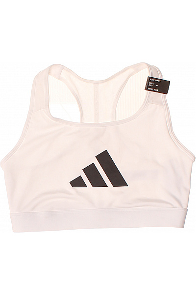ADIDAS Dámská Sportovní Podprsenka Hladká Bílá