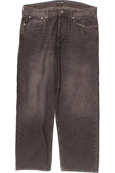 JACK & JONES Pánské Džíny Volné Seprané Vel. 32/34