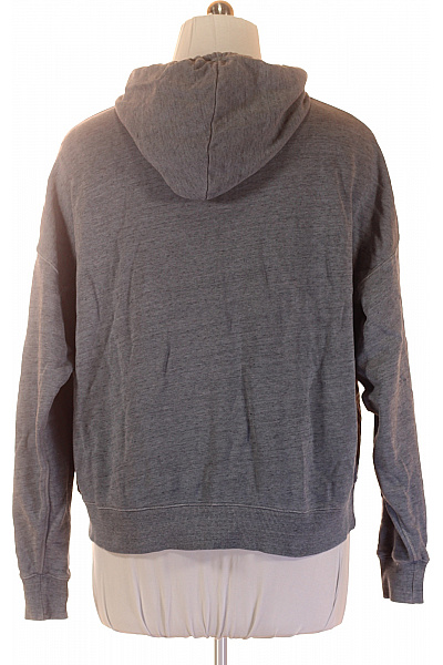 SUPERDRY dámská mikina s kapucí na zip s dlouhým rukávem šedá Vel. EU 44 | SUPERDRY | obrázek 3