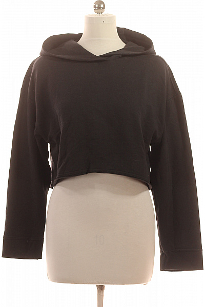 Nike Dámská černá Mikina S Kapucí Crop Vel. M