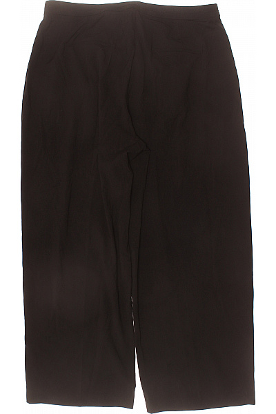 Dámské černé elegantní volnočasové kalhoty s puky Vel. 48 | Unimoda | obrázek 2