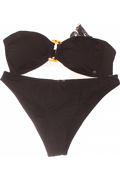 SHIWI Dámské černé Bikiny Bez Ramínek Vel. 38