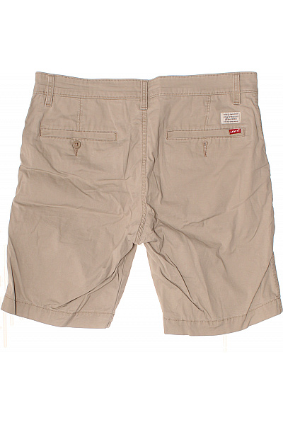 LEVIS dámské bavlněné volnočasové kraťasy s kapsami béžové Vel. EU W32/L9,5 | LEVIS | obrázek 3