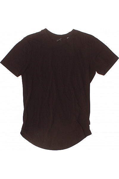 ONLY & SONS Pánské tričko s krátkým rukávem basic černé bavlněné prodloužené | ONLY & SONS | obrázek 2