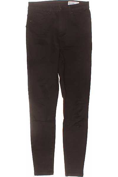 VERO MODA Dámské Džíny Skinny černé Bavlněné Vysoký Pas Vel. 30