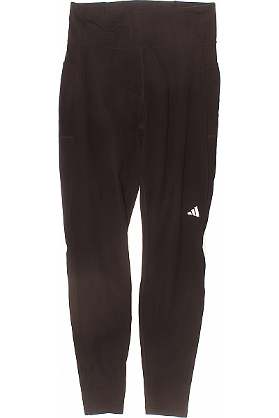 ADIDAS Dámské černé sportovní legíny s vysokým pasem a kapsami Vel. M | ADIDAS | obrázek 2