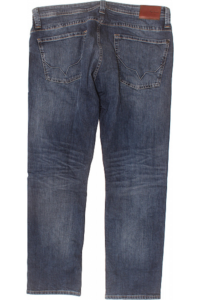 Pepe Jeans Pánské džíny modré rovné bavlněné Velikost 36/32 | Pepe Jeans | obrázek 2