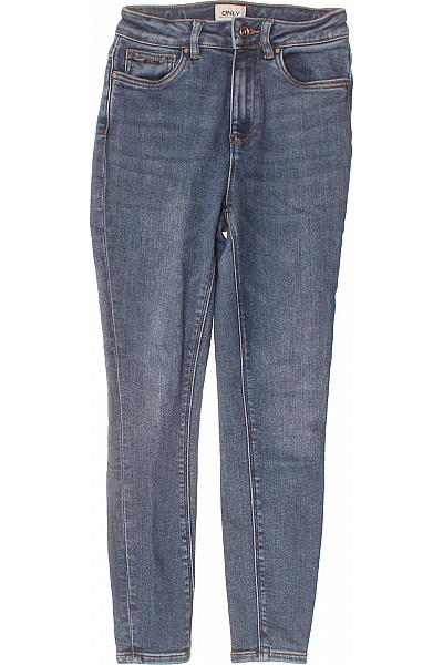 ONLY Dívčí Džíny Modré Bavlněné Skinny Velikost 25/30