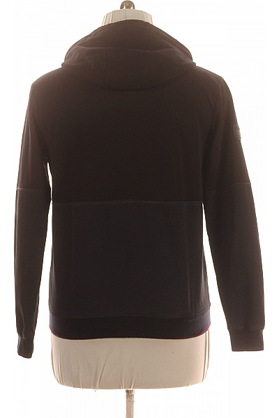 Koroshi. pánská mikina s kapucí na zip streetwear černá Vel. L | Koroshi. | obrázek 2