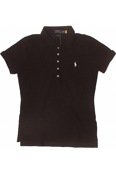 Ralph Lauren Černé polo tričko s krátkým rukávem a výšivkou Vel. L | Ralph Lauren | obrázek 2