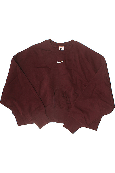 Nike Dámská Mikina S Dlouhým Rukávem Crop Crewneck Bavlněná Jednobarevná Vel. S