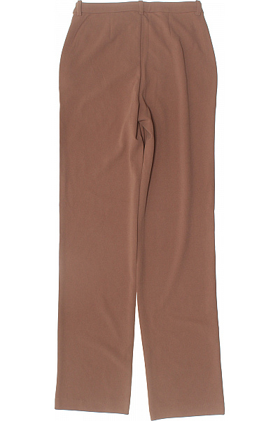 ONLY Dámské hnědé elegantní rovné kalhoty s kapsami Vel. 34 | ONLY | obrázek 3