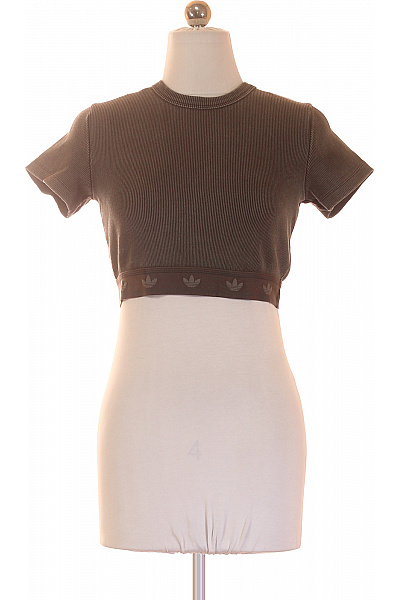 ADIDAS Dámské tričko s krátkým rukávem crop top basic Vel. L | ADIDAS | obrázek 2