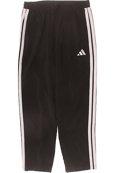ADIDAS Pánské černé sportovní tepláky s lampasem Vel. M | ADIDAS | obrázek 2