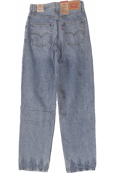 LEVIS Dámské džíny modré volné seprané s kapsami Velikost 25 | LEVIS | obrázek 2