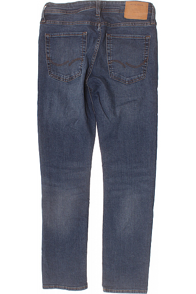 JACK & JONES Pánské džíny modré strečové slim fit Velikost 30/32 | JACK & JONES | obrázek 2