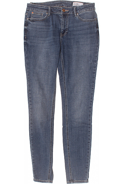VERO MODA Dámské Modré Strečové Skinny Džíny S Vysokým Pasem Velikost L/34
