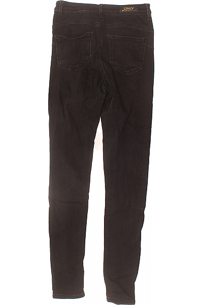 ONLY Dámské strečové džíny skinny s vysokým pasem černé Vel. 34 | ONLY | obrázek 2