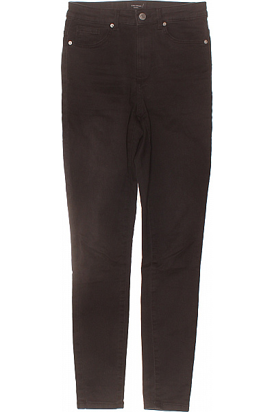 VERO MODA Dámské Džíny Skinny S Vysokým Pasem černé Bavlněné Vel. EU Xs