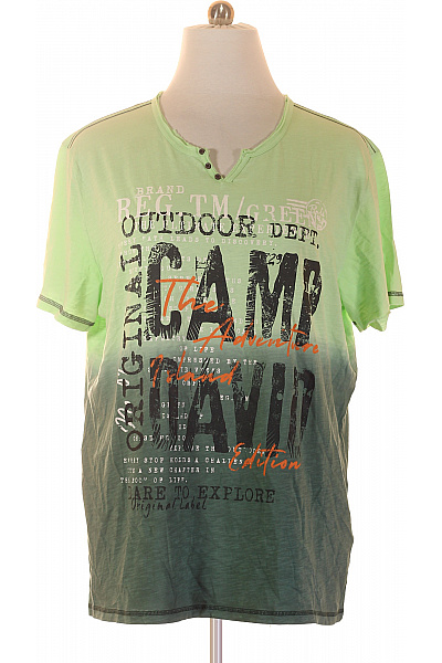 CAMP DAVID Pánské tričko s krátkým rukávem a potiskem Vel. 3XL | CAMP DAVID | obrázek 2