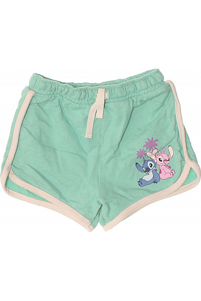 Dětské Kraťasy Zelené S Potiskem Stitch Vel. 92