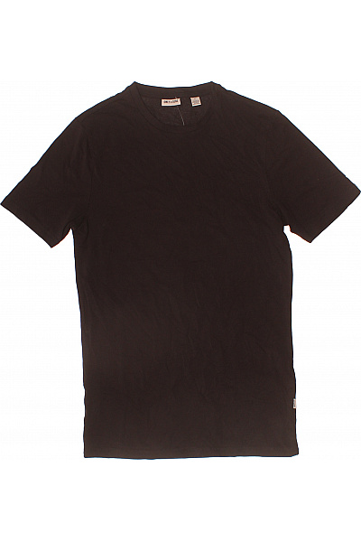 ONLY & SONS Pánské tričko s krátkým rukávem basic černé bavlněné | ONLY & SONS | obrázek 2