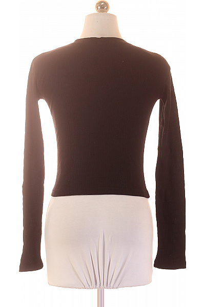 dámské tričko s dlouhým rukávem basic černé Vel. 6 | Unimoda | obrázek 2