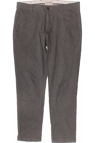 JACK & JONES Pánské volnočasové kalhoty rovné s kapsami šedé Vel. 30/31 | JACK & JONES | obrázek 2