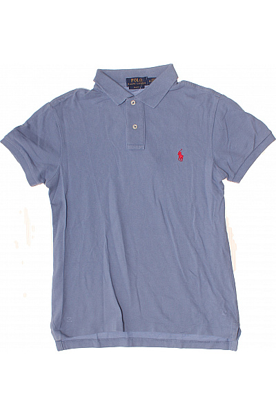 Ralph Lauren Dětské chlapecké tričko modré bavlna Vel. M | Ralph Lauren | obrázek 2