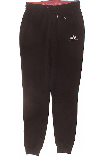 Alpha Industries Dámské tepláky volnočasové černé s kapsami Vel. s | Alpha Industries | obrázek 2