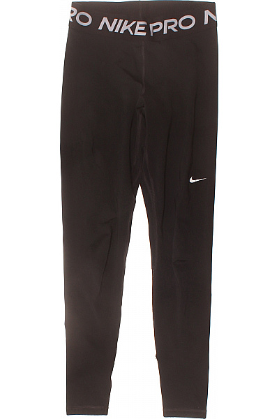 Nike Dámské černé Sportovní Legíny S Logem Velikost S