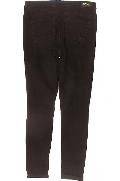 ONLY Dámské černé strečové skinny džíny s vysokým pasem Vel. 34 | ONLY | obrázek 2