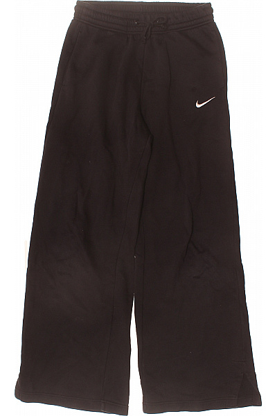Nike Dámské černé Volnočasové Tepláky široké Vel. S