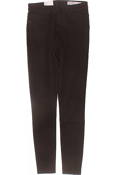 VERO MODA Dámské černé Strečové Skinny Džíny S Vysokým Pasem Velikost 30