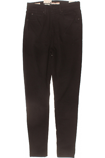 LEVIS Dámské černé Skinny Džíny S Vysokým Pasem Vel. XS