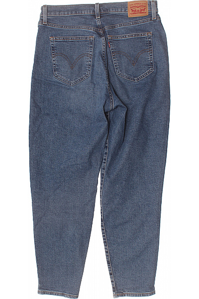 LEVIS Dámské modré džíny s vysokým pasem bavlněné Velikost 31 | LEVIS | obrázek 2