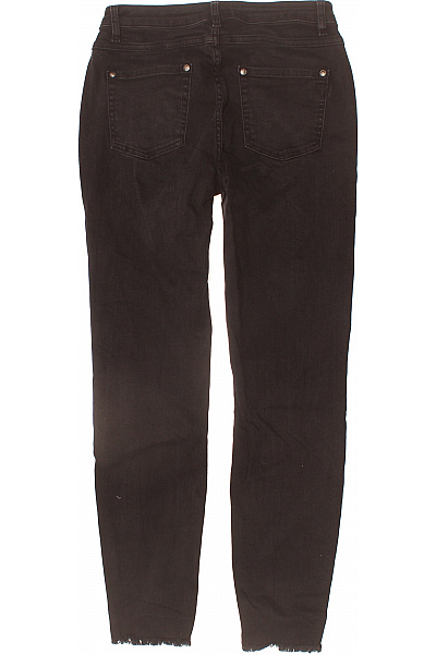monari Dámské džíny skinny s kamínky černé Velikost DE 34 | monari | obrázek 2