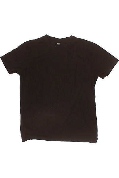 URBAN CLASSICS Pánské černé Tričko S Krátkým Rukávem Basic Vel. M