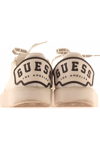 Guess dámské tenisky bílé volnočasové kožené šněrovací Vel. 39 | Guess | obrázek 4