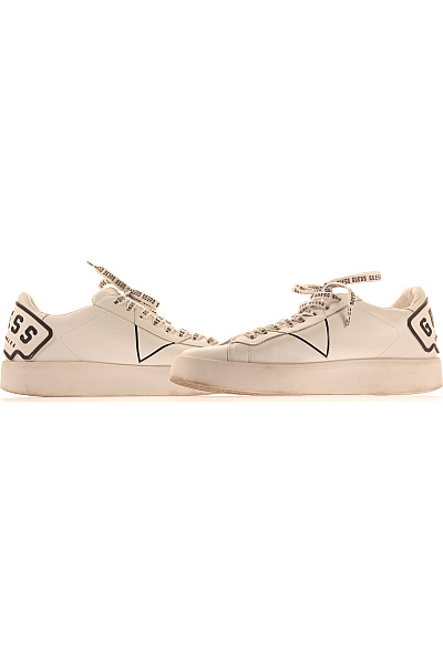 Guess dámské tenisky bílé volnočasové kožené šněrovací Vel. 39 | Guess | obrázek 5