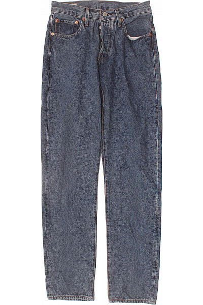LEVIS Dámské Modré Džíny Rovné S Kapsami Vintage Vel. W26/L32