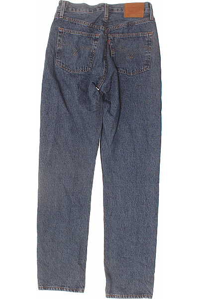 LEVIS Dámské modré džíny rovné s kapsami vintage Vel. W26/L32 | LEVIS | obrázek 2