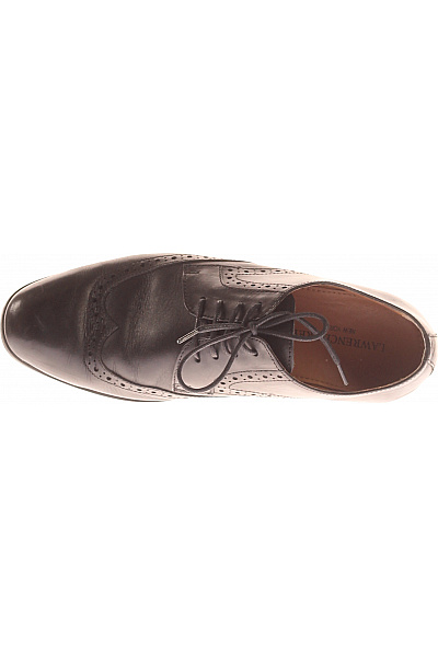 LAWRENCE GREY Pánské černé elegantní šněrovací polobotky Vel. 41 | LAWRENCE GREY | obrázek 2