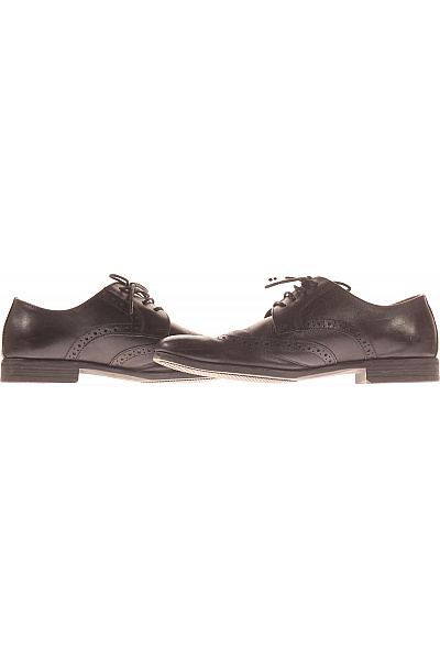 LAWRENCE GREY Pánské černé elegantní šněrovací polobotky Vel. 41 | LAWRENCE GREY | obrázek 5