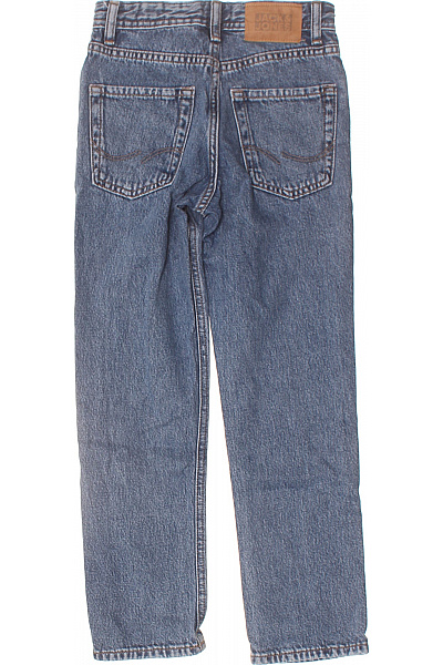 JACK & JONES Dětské modré bavlněné džíny rovného střihu Vel. EU 134 | JACK & JONES | obrázek 3